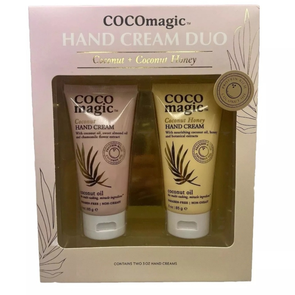 Coco Magic Coconut Hand cream And Coconut Honey Hand Cream